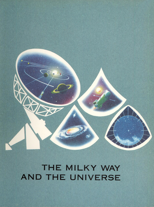 Looking into Science booklets, teaching textbooks, 1965. USA. Unknown designer. Via dreamsofspace