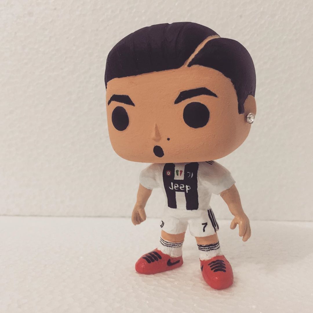 Custom Funko POP! Cristiano Ronaldo, Hobbies & Toys, Toys & Games