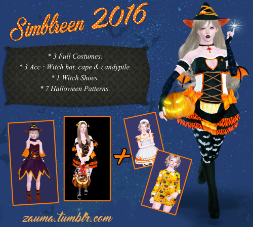 zauma: Simblreen 2016 Gifts! Hello :D I know is not Halloween yet but probably ill be on hiatus soon