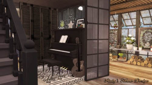 the77sim3:rubyred-sims:TS4: Neutral Chic Home, more details please see here!  Thank you!  ^-^love房子好