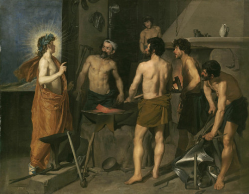 akaixab:  Fragua de Vulcano (1630) Diego Velázquez