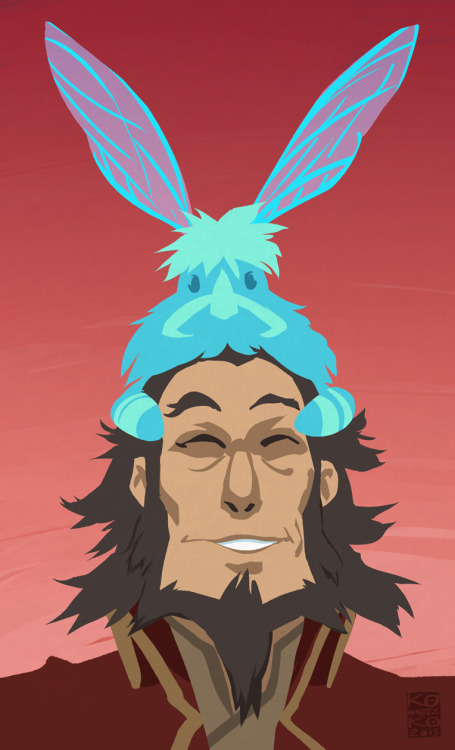 bryankonietzko: Dragonfly-bunny spirit friends for everyone! Awwwww