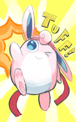 stalkeralker:040: Wigglytuff Can’t have a wigglytuff without the TUFF!