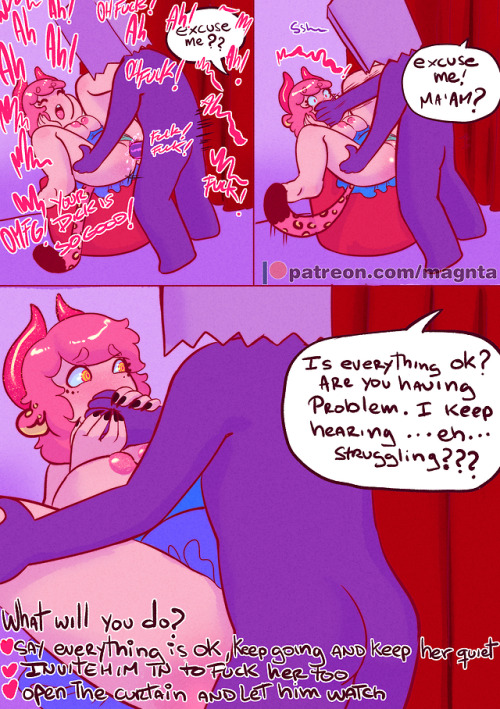 magnta555: New pageees!!All patrons can pick.I have a feeling this is gonna be really divided M