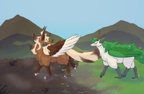 @kaprosuchussaharicus hit me up for a new OC &lt;3 comic (related) incoming at some point