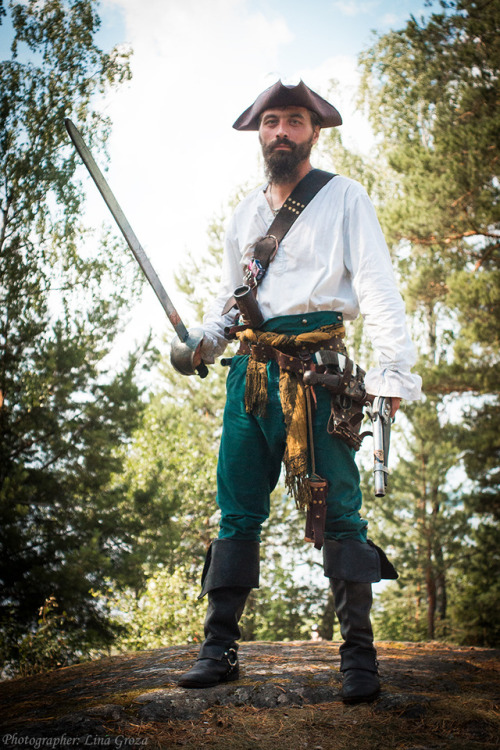 Photos from “Caribbean sea. Pirates - X” LARP, St.Petersburg region.Me on two first photos.Photograp