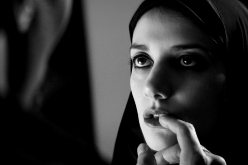 oldfilmsflicker:  A Girl Walks Home Alone at Night, 2014 (dir. Ana Lily Amirpour)
