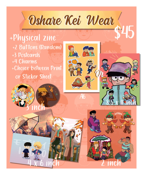 mp100fallfashionzine: mp100fallfashionzine: || Pre-Orders for Sweaters and Such: A Mob Psycho 100 F