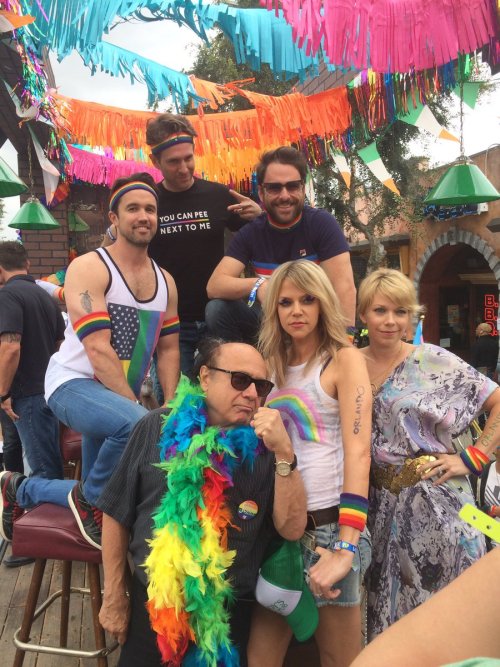 chainsawhand: “the gang celebrates pride month”