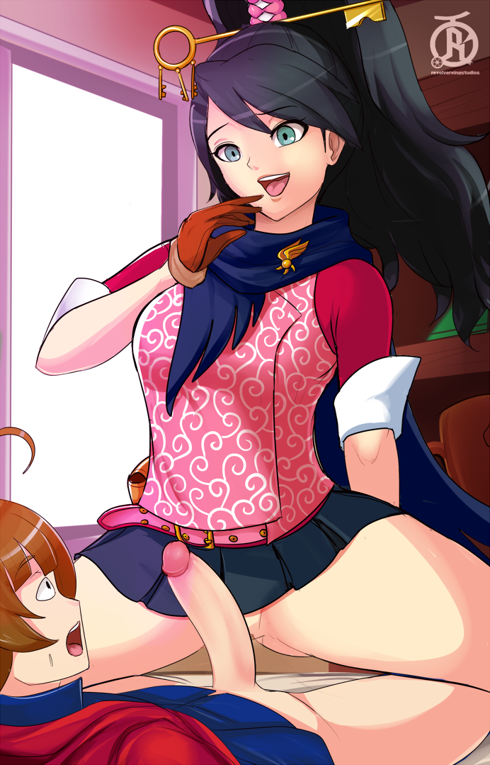 revolverwing: “These two sure get along recently…” Commission featuring Kay