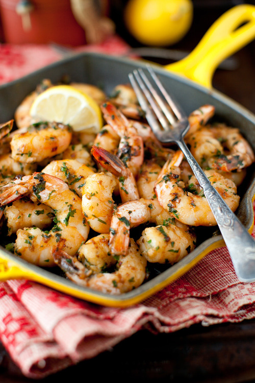 (via Shrimp with Garlic and Parsley - The Best Sizzling Spicy Appetizer at Cooking Melangery)