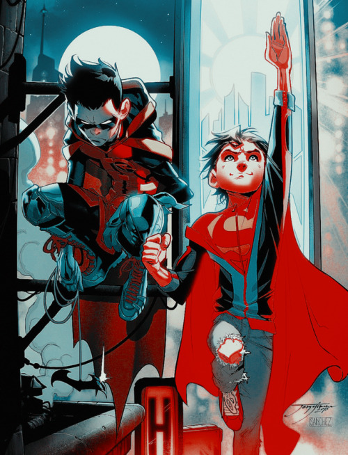 ADVENTURES OF THE SUPER SONS #1 Variant cover by Jorge Jimenez