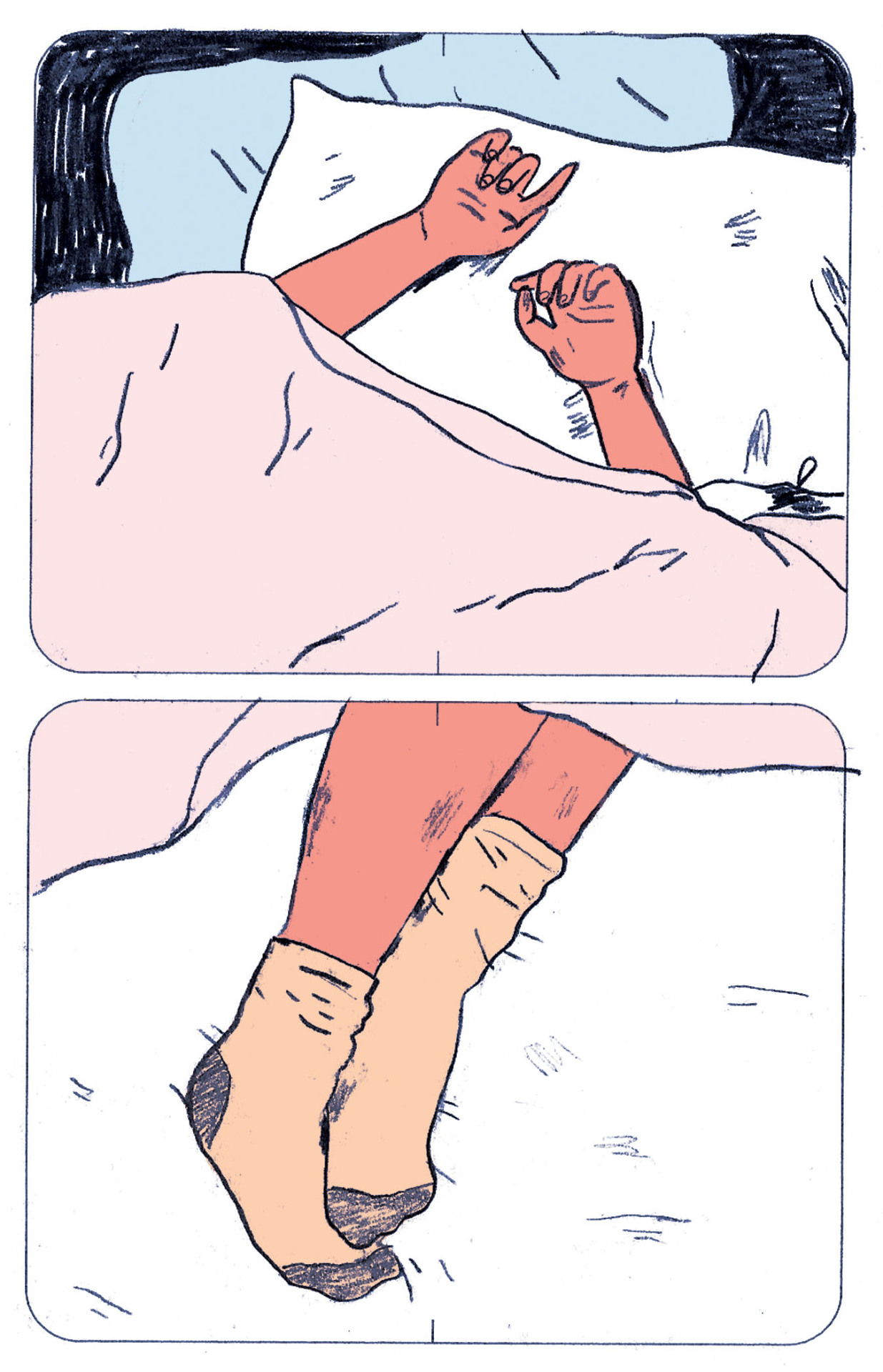 lolrel:  sleepy sleepin From my new collection of really short comics titled Quiet