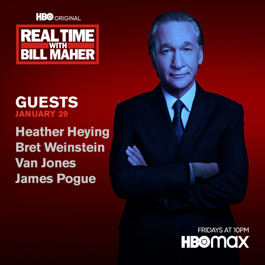 HBO Real Time Guests: Friday, Jan. 29, 2021