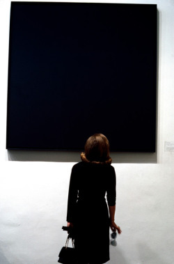 barcarole:Ad Reinhardt painting at the Museum of Modern Art, 1964. Photos by Burt Glinn.