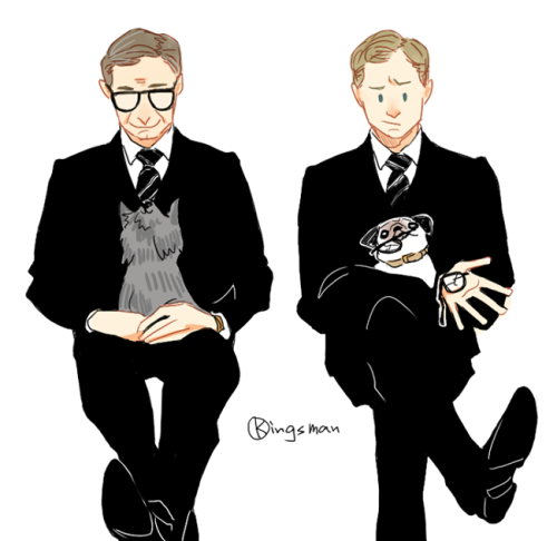 Kingsman doodles