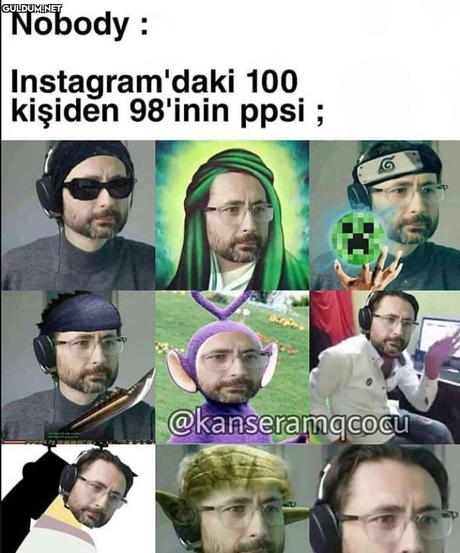 Nobody Instagram'daki 100...