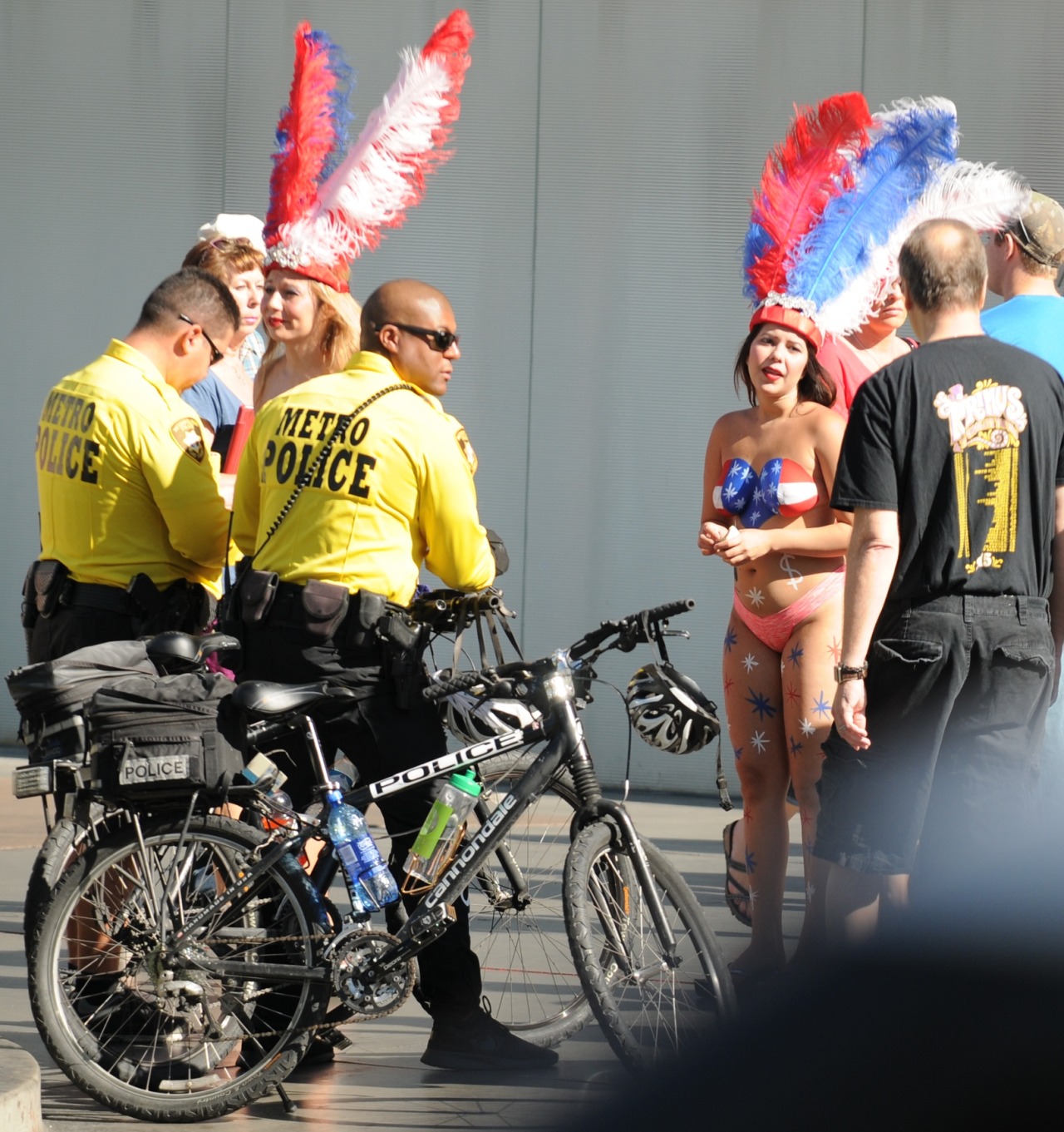 I wonder why the cops were hassling these 2.