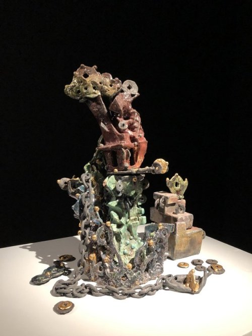 Money Tree. Heidi Lau. Ceramic. 2019. (Photo: Enid Tsui.)Part of Heidi Lau’s exhibition “Apparition,