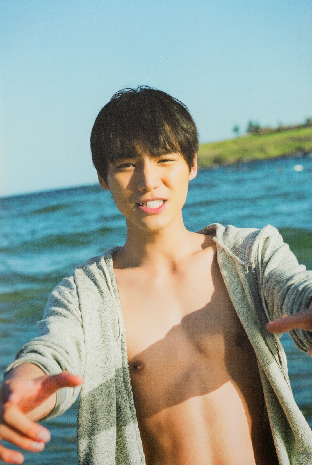 Blue - Super Cute! I think he is a Japanese Source : QueerClicks