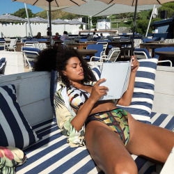 thefinestbeauties:  Tina Kunakey