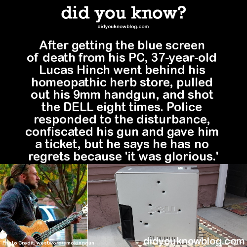 did-you-kno:    “It was extremely frustrating. I reached critical mass.”    “It