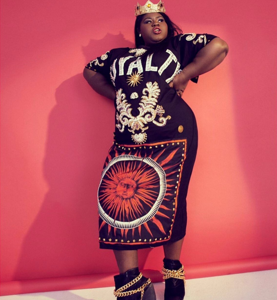 blackpeoplefashion:  Gabby Sidibe serving looks for Nylon. Yes. Beautiful. Here for