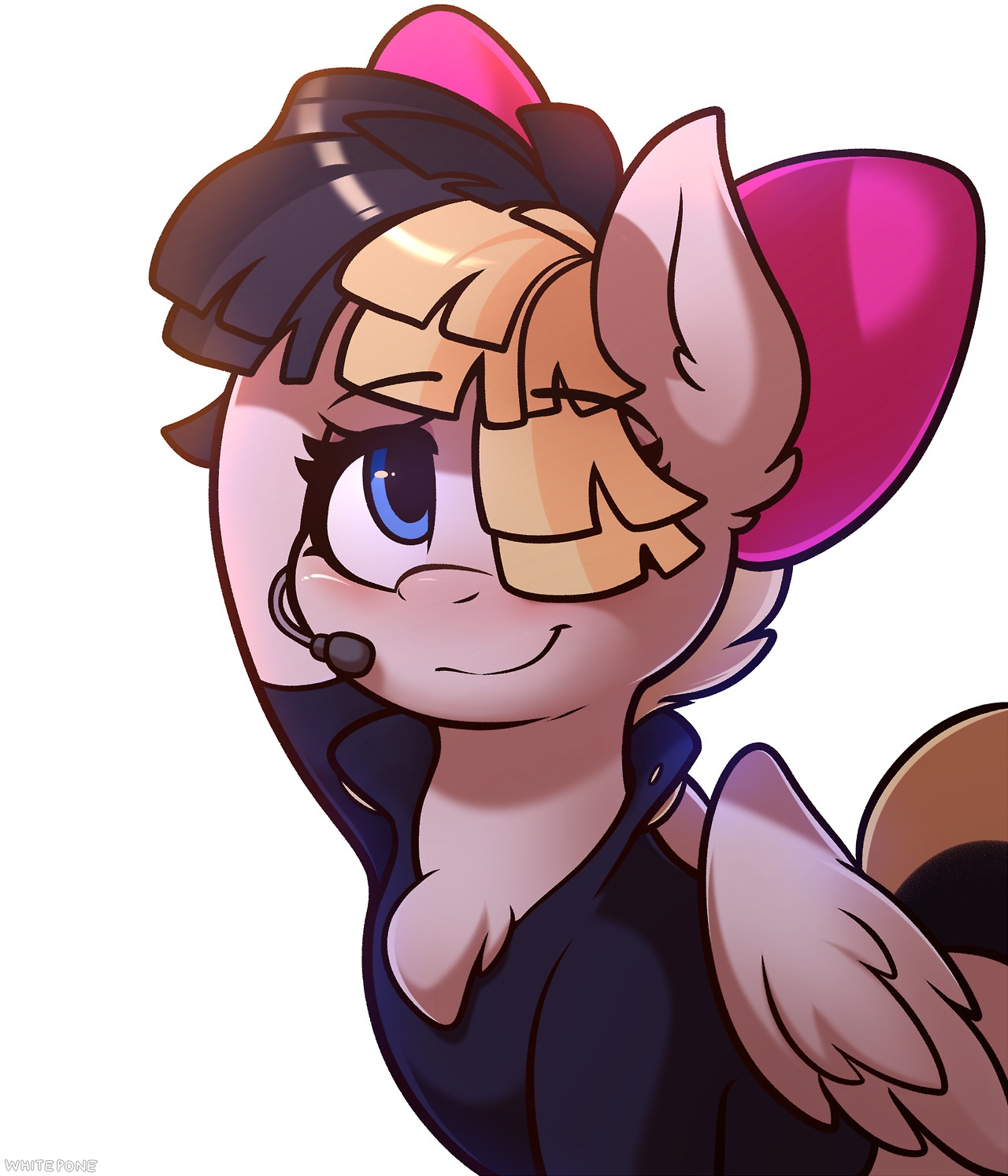 piecepone: WhateverDA Link Derpi Link  Adorable bird songhorse aaa