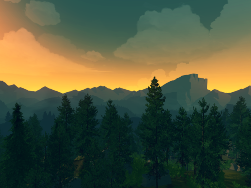 Firewatch, day 2 (½)