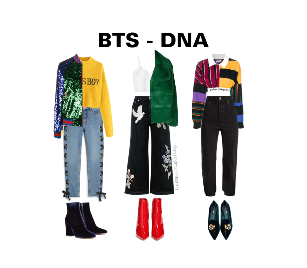 Kpop Outfits — BTS - DNA Inspired