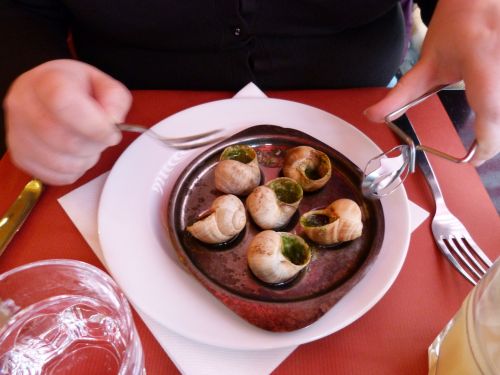 So when in Paris&hellip; Had to try the escargo (snails)&hellip;. My babies :-( well not so 