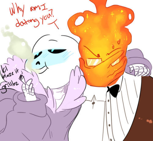dongoverlord:flaming hot bartender hooks up with local stoner 