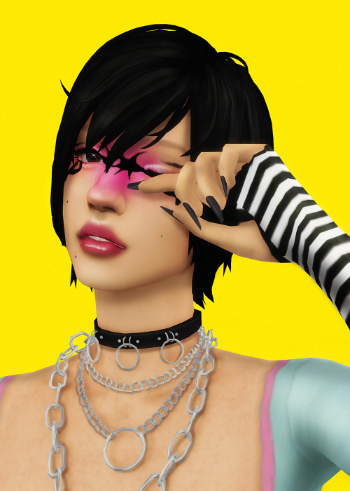 astystole: game over, baby ; a @nsves facepaint05 lookbook Keep reading