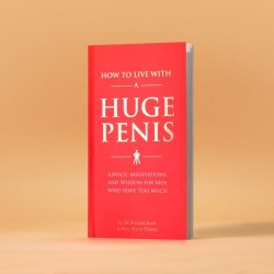 awesomestufftobuy:  How to Live with a Huge Penis Book - https://awesomestufftobuy.com/how-to-live-with-a-huge-penis-book/