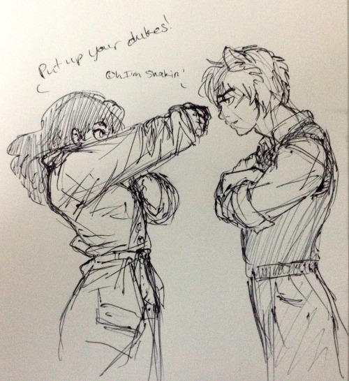 keichanz: artistefish:  @vixenfoxpaws requested 30′s Kagome wearing Inuyasha’s coat and 