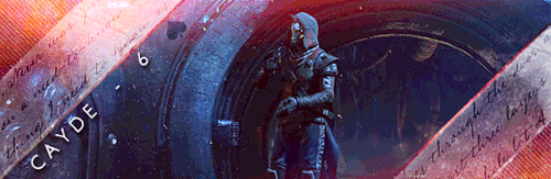 sixofcaydes: Cayde-6 //  ♠ - “Every story has an end. This is mine.”