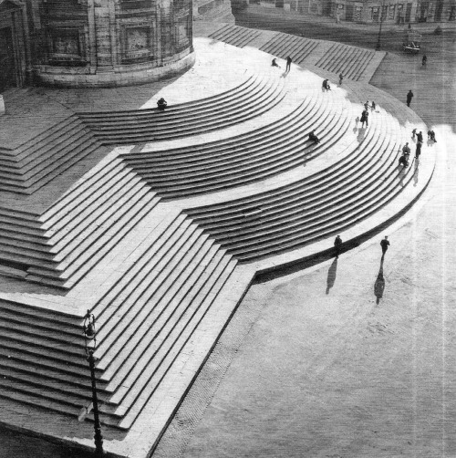 poetryconcrete: Stairs of Basilica S. Maria Maggiore, by the architect Carlo Rainaldi, 1675, in Rome