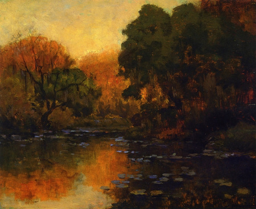 San Antonio River, 1920, Robert Julian Onderdonk