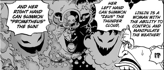 One Piece - Zeus is a big mood. 😍