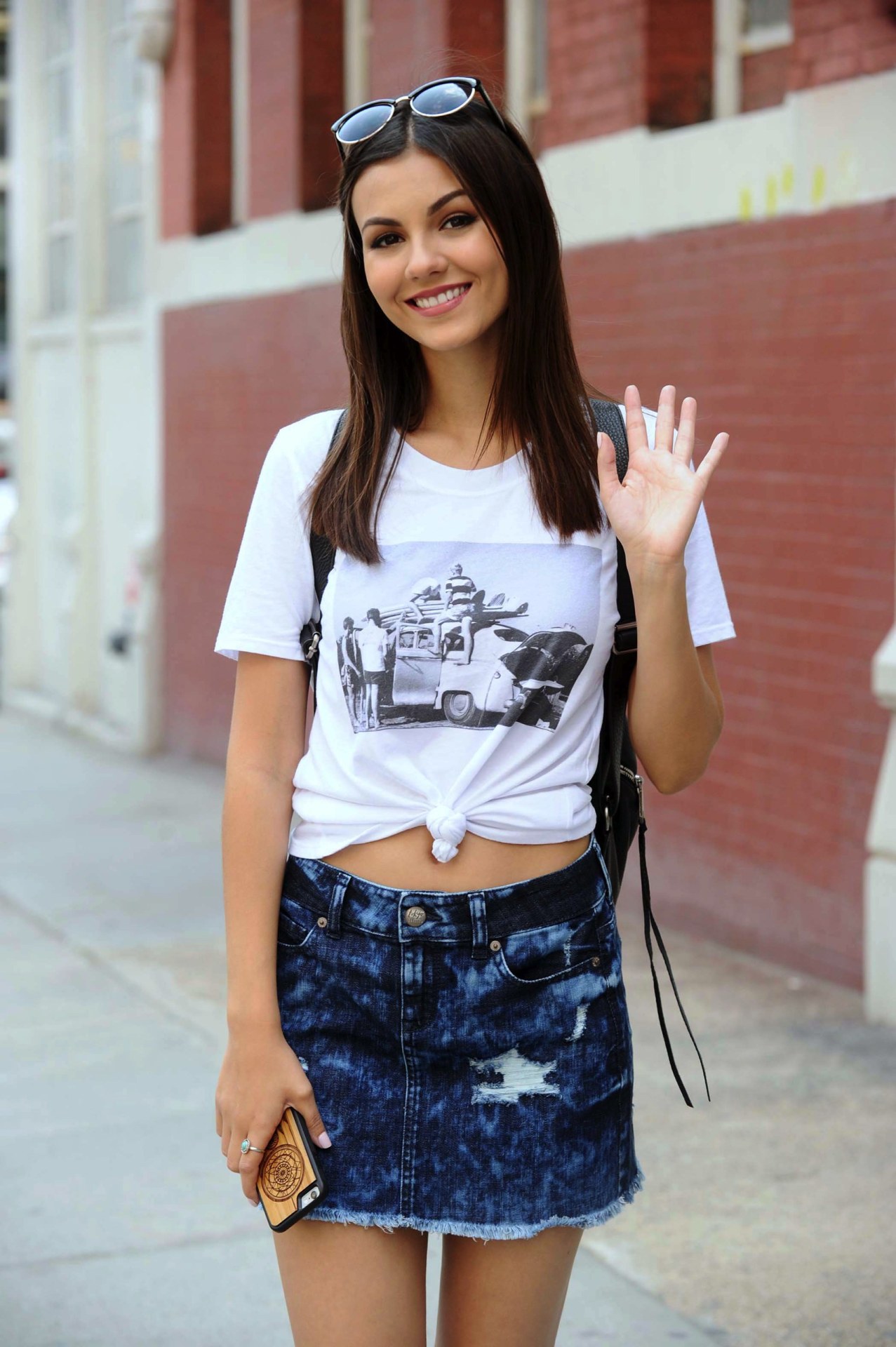 celebs-dailyus:  Victoria Justice out and about in New York City - 06/23/2015