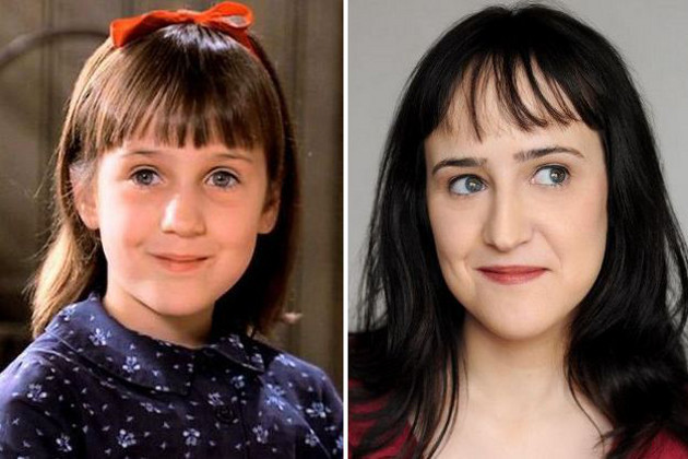 vanillish:  basiliuskrane:  [ The Cast of MATILDA Then &amp; Now ]  chocolate