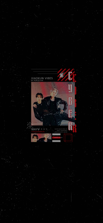 xiaokun; simple+editlike/reblog | @iamoureuxz_