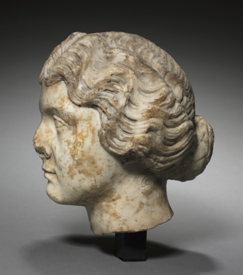 theancientwayoflife:~ Portrait Head of the Empress Lucilla.Place of origin: Italy, RomeDate: ca. A.D