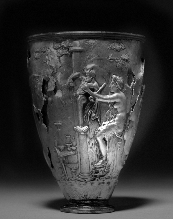 The Vicarello Goblet, late 1st Century BC - early 1st Century Italy, Vicarello (ancient