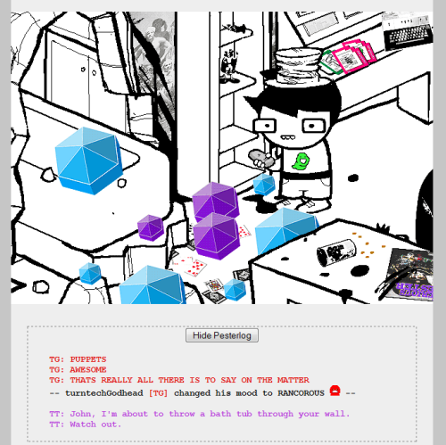 hellstuck: puppy-eater: “The first few acts of homestuck are so boring and slow it only gets g