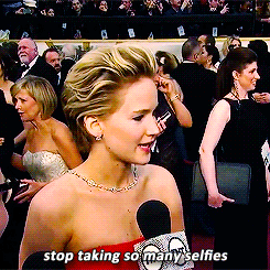 jenniferlawrencedaily:  Interviewer: You know that you’re a role model to many