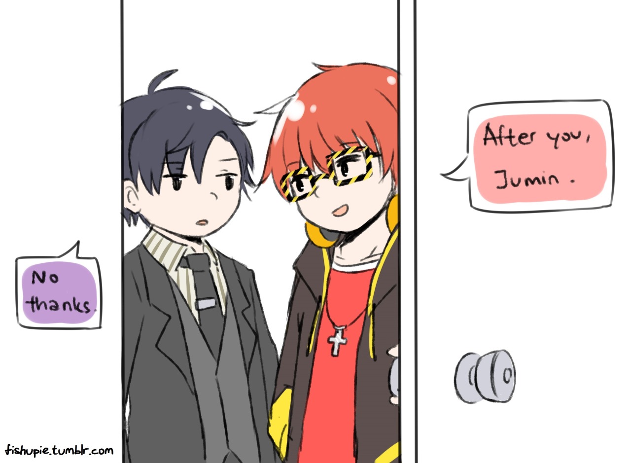 fishupie:  Door Safety(Please stop me from drawing stupid MM comics)
