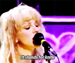 grungebabydoll:  Hole at Jools Holland ‘95 Doll Parts 