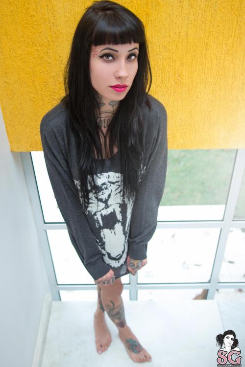past-her-eyes:  Haylie Suicide  haylie.suicidegirls.com  Link to South African SuicideGirls