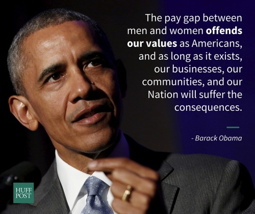 huffpost:Obama Recognizes Equal Pay Day With Call To Close The Pay GapMore posts on the gender wage 